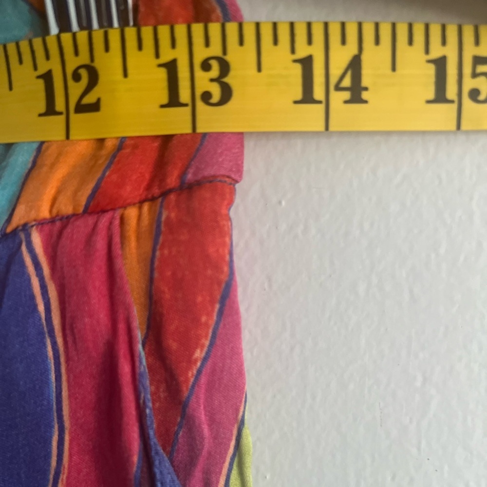 FARM Rio Multicolor Wave Pattern Pants - Picture 10 of 13